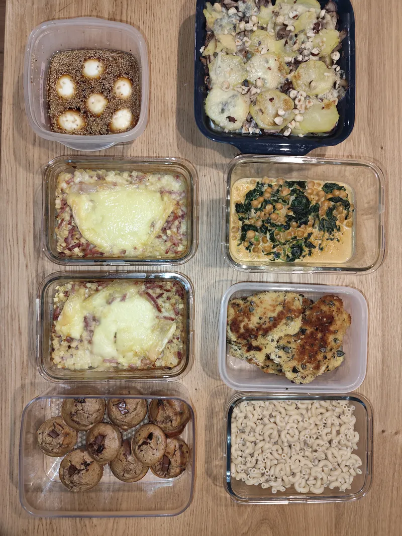 Boîtes repas de la semaine