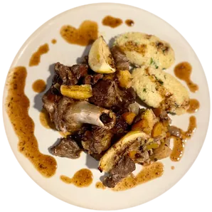 Assiette préparée par Meghann